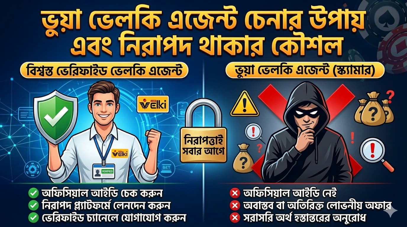 ভেলকি লাইভ একাউন্ট: প্রতারক বা ভুয়া এজেন্ট চেনার সহজ উপায় - Velki Official News